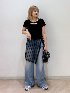 harukaさん（レディース・158cm）の夏コーディネート