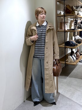 「FREE'S MART（フリーズマート）のアイテム」を使った、harukaさん（レディース・158cm）の春コーディネート