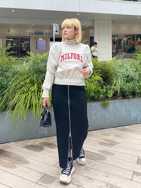 harukaさん（レディース・158cm）の秋コーディネート