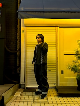 麟太朗さん（メンズ・176cm）の冬コーディネート