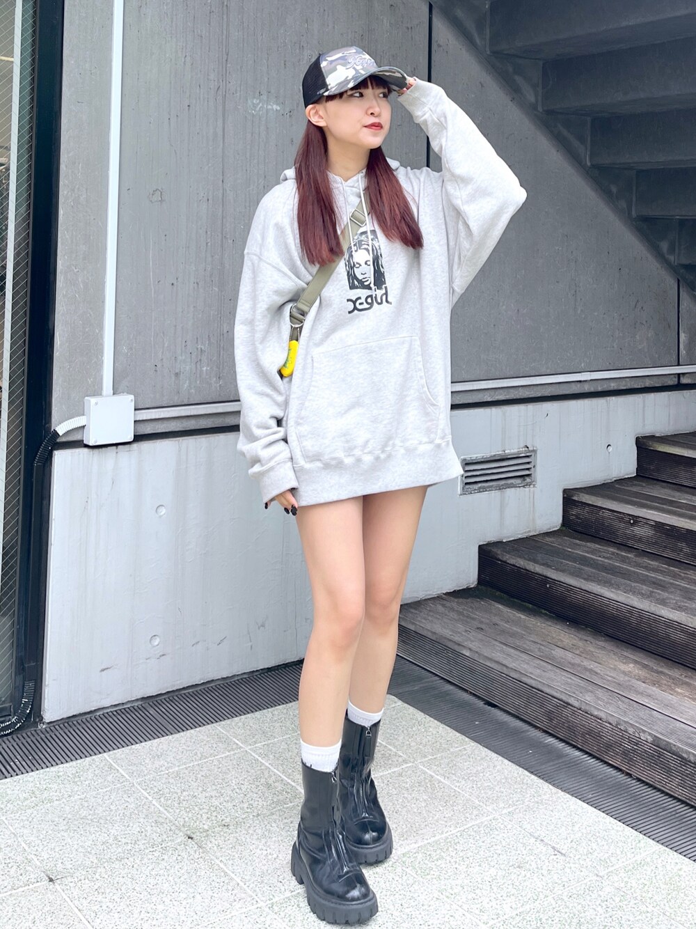 エックスガール　パーカー　親子コーデ Pamela(XLARGE/X-girlルミネエスト新宿（X-girl）)｜X-girlのパーカー