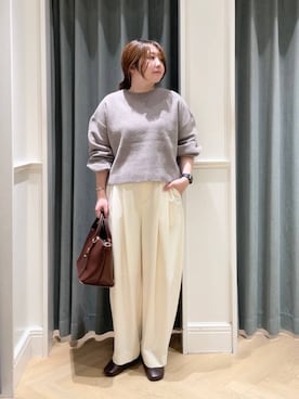 「A part by（アパートバイ）のアイテム（ブーツ）」を使った、kuroさん（レディース・159cm）の秋コーディネート