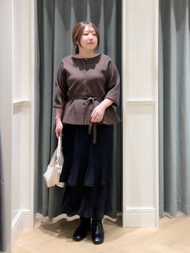 kuroさん（レディース・159cm）の秋コーディネート