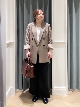 「A part by（アパートバイ）のアイテム（ブーツ）」を使った、kuroさん（レディース・159cm）の秋コーディネート