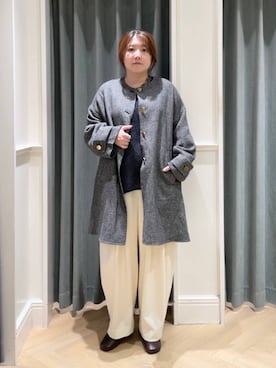 「A part by（アパートバイ）のアイテム（ブーツ）」を使った、kuroさん（レディース・159cm）の秋コーディネート