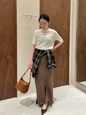 「2.718（ニーテンナナイチハチ）のアイテム」を使った、gg_chisatoooさん（レディース・152cm）の夏コーディネート