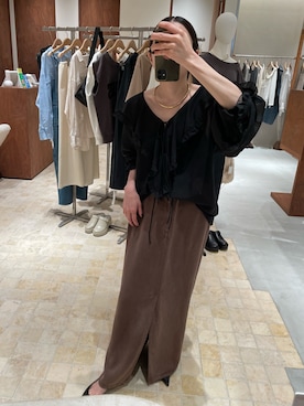 「アイテム（チョーカー）」を使った、gg_chisatoooさん（レディース・152cm）の秋コーディネート