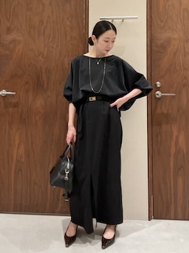 「アイテム（ボストンバッグ、ブラック系）」を使った、gg_chisatoooさん（レディース・152cm）の秋コーディネート