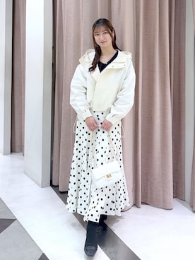 karenlabonさん（レディース・159cm）の冬コーディネート