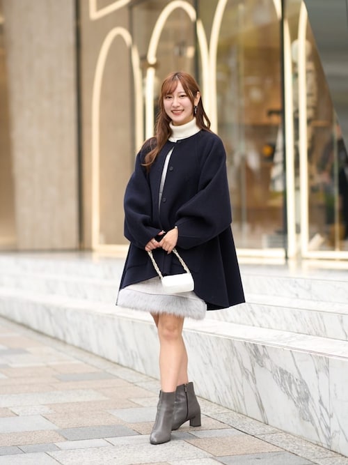 La boutique Bonbon（ラブティックボンボン） ノーカラーコート コート