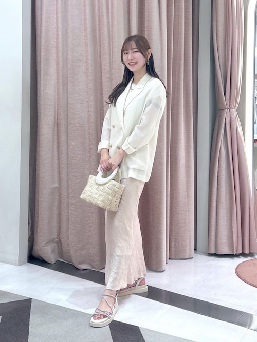 セール】パールハンドルブレードバスケットS（トートバッグ）｜La  