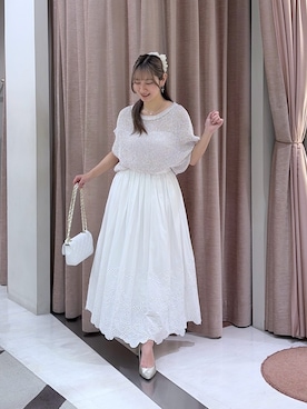 「La boutique BonBon（ラブティックボンボン）のアイテム」を使った、karenlabonさん（レディース・159cm）の夏コーディネート