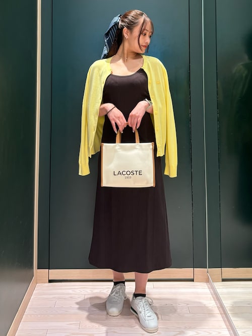 LACOSTE（ラコステ） トートバッグ ヘリテージキャンバス コットン