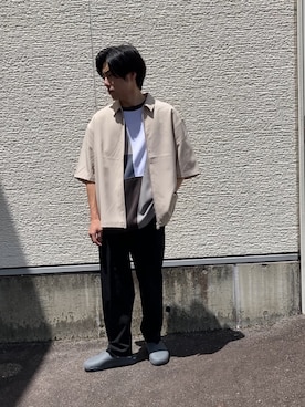 力也さん(メンズ・161cm)の夏コーディネート