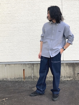 力也さん(メンズ・161cm)の春コーディネート