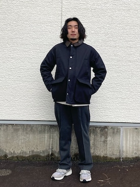 力也さん（メンズ・161cm）の冬コーディネート