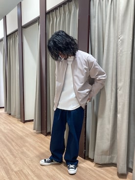 力也さん（メンズ・161cm）の春コーディネート