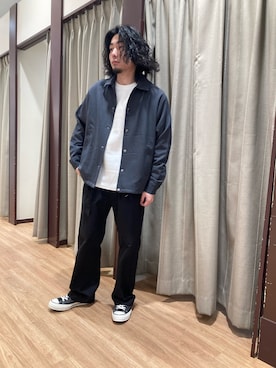 力也さん（メンズ・161cm）の春コーディネート