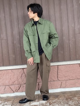 力也さん（メンズ・161cm）の秋コーディネート