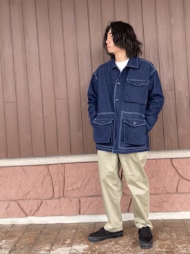 力也さん(メンズ・161cm)の春コーディネート