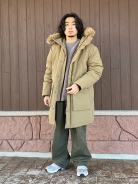 力也さん(メンズ・161cm)の冬コーディネート