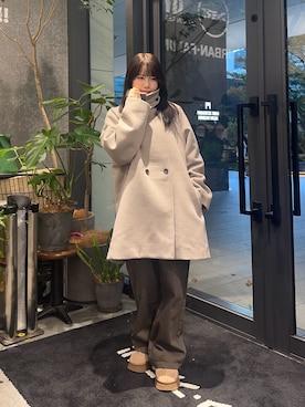 「アイテム（その他アウター）」を使った、ゆめさん（レディース・148cm）の冬コーディネート