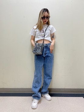 「COOLなこのコが仲間入り」｜リノさん（レディース・160cm）の夏コーディネート