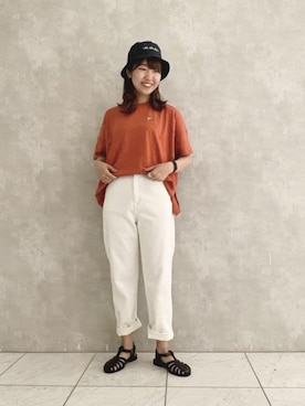 ヤマシタさん（レディース・163cm）の夏コーディネート