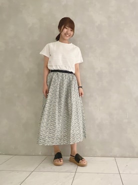 ヤマシタさん（レディース・163cm）の夏コーディネート