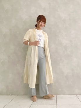 ヤマシタさん（レディース・163cm）の夏コーディネート