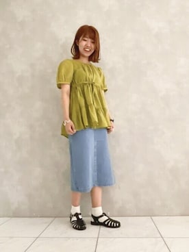 ヤマシタさん(レディース・163cm)の夏コーディネート