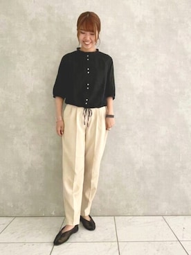 ヤマシタさん（レディース・163cm）の夏コーディネート