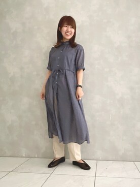 ヤマシタさん（レディース・163cm）の夏コーディネート