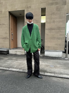 「Adoon plain（アドーンプレーン）のアイテム（パンツ）」を使った、masakiさん（メンズ・176cm・20代）の秋コーディネート