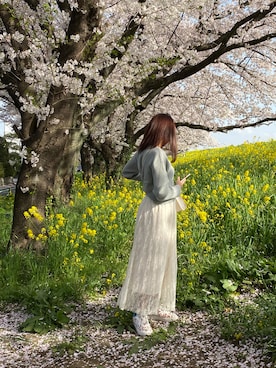 「菜の花」｜rukaさん（レディース・157cm）の秋コーディネート