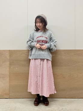 カリンさん（レディース・149cm）の冬コーディネート