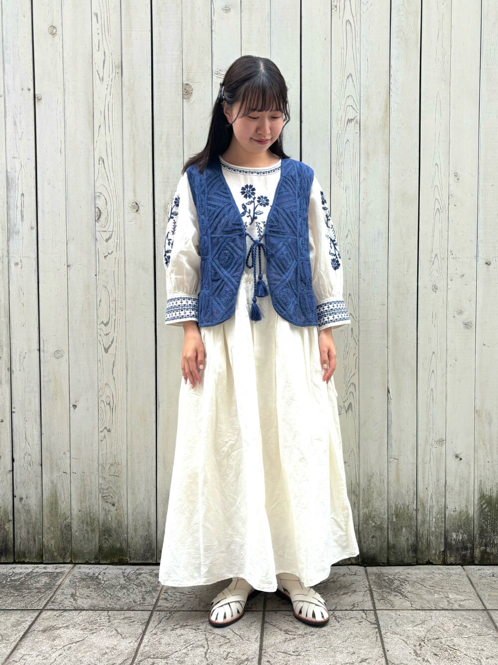 TSUHARU by Samansa Mos2（ツハルバイサマンサモスモス）の「配色刺繍