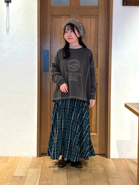 カリンさん(レディース・149cm)の秋コーディネート