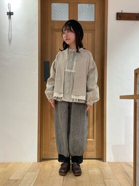 「Kazumi×Samansa Mos2」｜カリンさん（レディース・149cm）の冬コーディネート