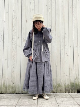 「TSUHARU by Samansa Mos2（ツハルバイサマンサモスモス）のアイテム」を使った、カリンさん（骨格ウェーブ・レディース・149cm）の春コーディネート