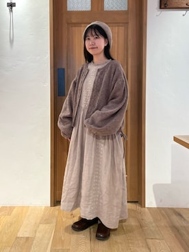 「TSUHARU by Samansa Mos2（ツハルバイサマンサモスモス）のアイテム」を使った、カリンさん（骨格ウェーブ・レディース・149cm）の秋コーディネート
