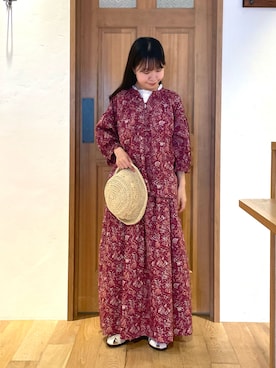 「TSUHARU by Samansa Mos2（ツハルバイサマンサモスモス）のアイテム」を使った、カリンさん（骨格ウェーブ・レディース・149cm）の春コーディネート