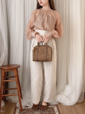 「mikke（ミッケ）のアイテム」を使った、𝚒𝚛𝚘. 🐈さん（レディース・165cm）の秋コーディネート