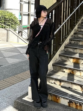 あおいさん(レディース・159cm)の夏コーディネート