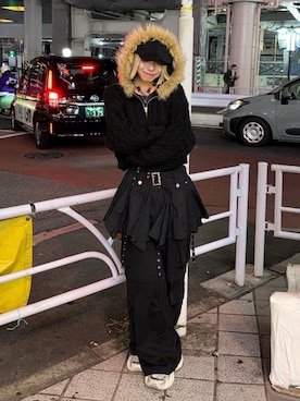 「アイテム（パーカー）」を使った、imao02さん（レディース・159cm）の秋コーディネート