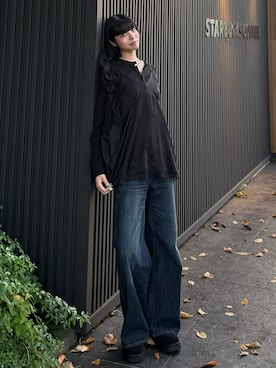 あおいさん（レディース・159cm）の秋コーディネート