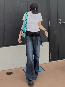 あおいさん(レディース・159cm)の秋コーディネート