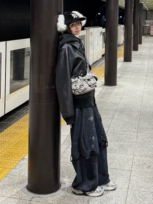 BASICKS/ベーシックス】BB Logo Flight Cap/BBロゴフライトキャップ