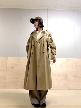 「RODE SKO（ロデスコ）のアイテム」を使った、あやさん（レディース・165cm）の冬コーディネート