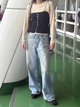 「JOURNAL STANDARD（ジャーナルスタンダード）のアイテム（トップス）」を使った、ychi26さん（レディース・175cm）の春コーディネート